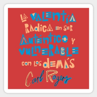 Carl Rogers Quote Magnet